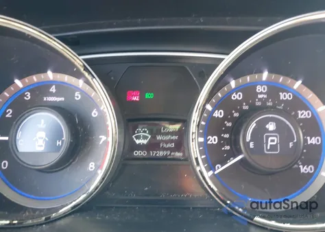 2013 Hyundai Sonata Se из США, поврежденный, VIN 5NPEC4AC1DH661123